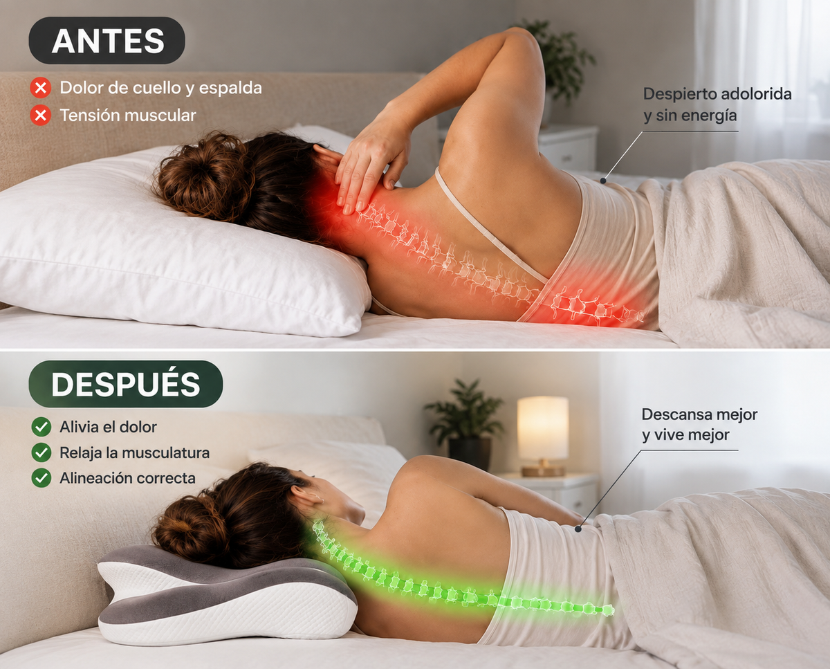 Soporte cervical para un mejor descanso